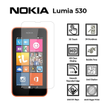 Ochranné tvrzené sklo Nokia Lumia 530