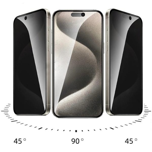 5D Anti spy privacy ochranné tvrzené sklo Apple iPhone 14 Pro Max