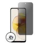 5D Anti spy privacy ochranné tvrzené sklo Motorola Moto E13