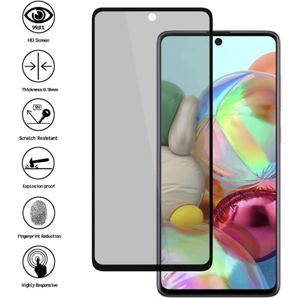 5D Anti spy privacy ochranné tvrzené sklo Samsung Galaxy S23 FE
