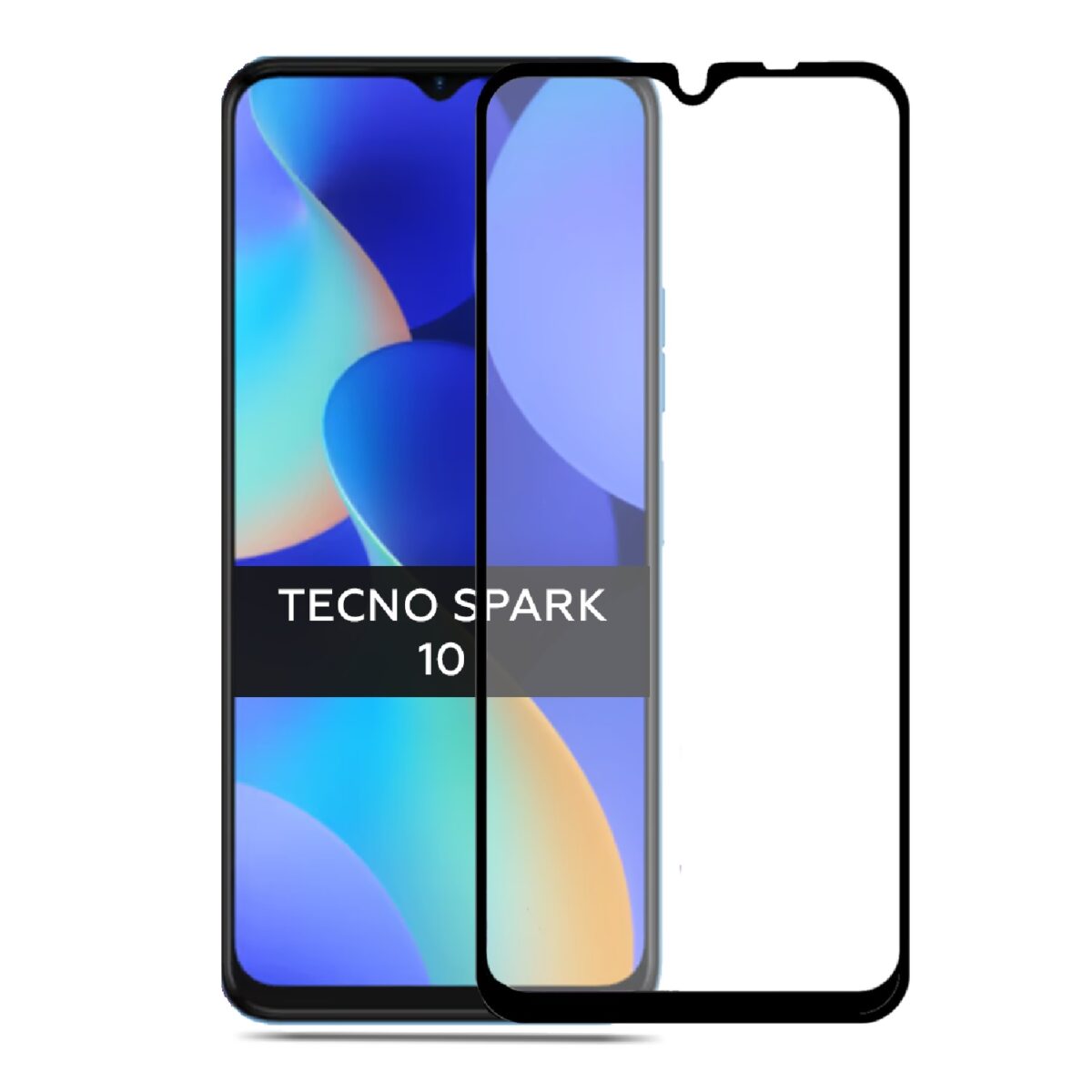 3D Ochranné tvrzené sklo Tecno Spark 10