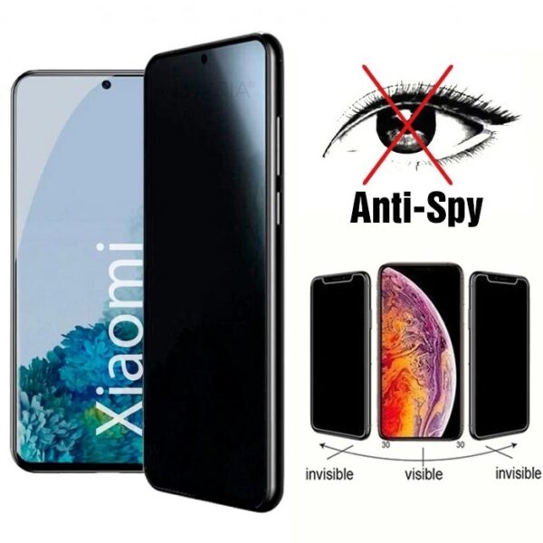 5D Anti spy privacy ochranné tvrzené sklo Xiaomi Mi 14 Ultra