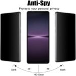 5D Anti spy privacy ochranné tvrzené sklo Sony Xperia 10 VI