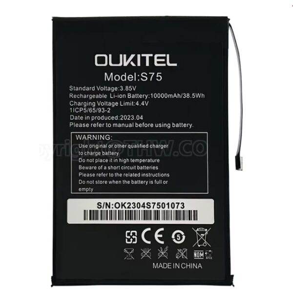 náhradní baterie Oukitel WP6