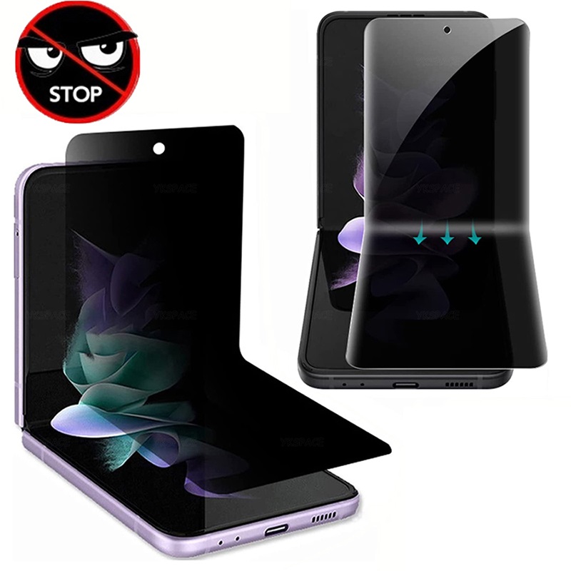 5D-privacy-ochranne-tvrzene-temperovane-sklo-samsung-galaxy-z-flip-4 5D Anti spy privacy ochranné tvrzené sklo Samsung Galaxy Z Flip 4